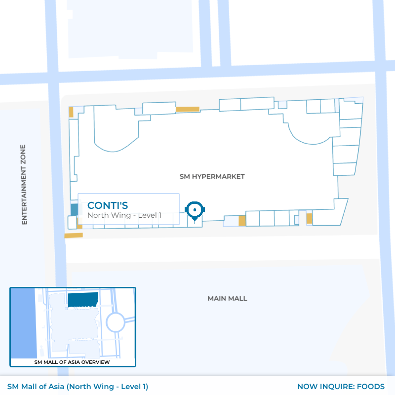 Conti's - SM MOA - North Wing - Level 1